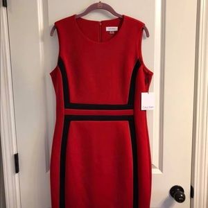 Red Calvin Klein Dress NWT
